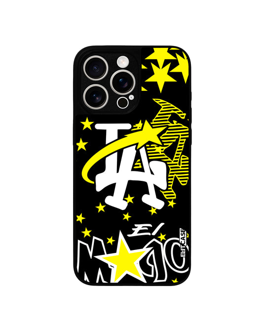 Funda personalizada Borde Negro para celular inspirada en 31 HATS - EL MAGO AMARILLO de la marca ELITCASE