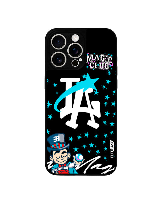 Funda personalizada Borde Negro para celular inspirada en 31 HATS - EL MAGO AZUL de la marca ELITCASE.