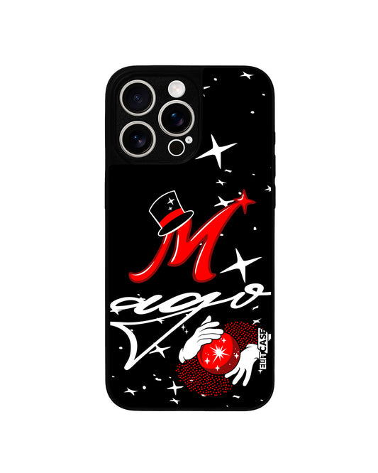 Funda personalizada Borde Negro para celular inspirada en 31 HATS - EL MAGO ROJO de la marca ELITCASE.