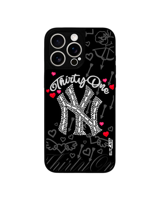 Funda personalizada Borde Negro para celular inspirada en 31 HATS - NY LOVESTRUCK de la marca ELITCASE.