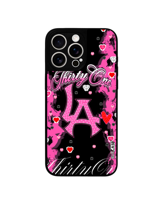 Funda personalizada Borde Negro para celular inspirada en 31 HATS - XOXO BLACK de la marca ELITCASE.